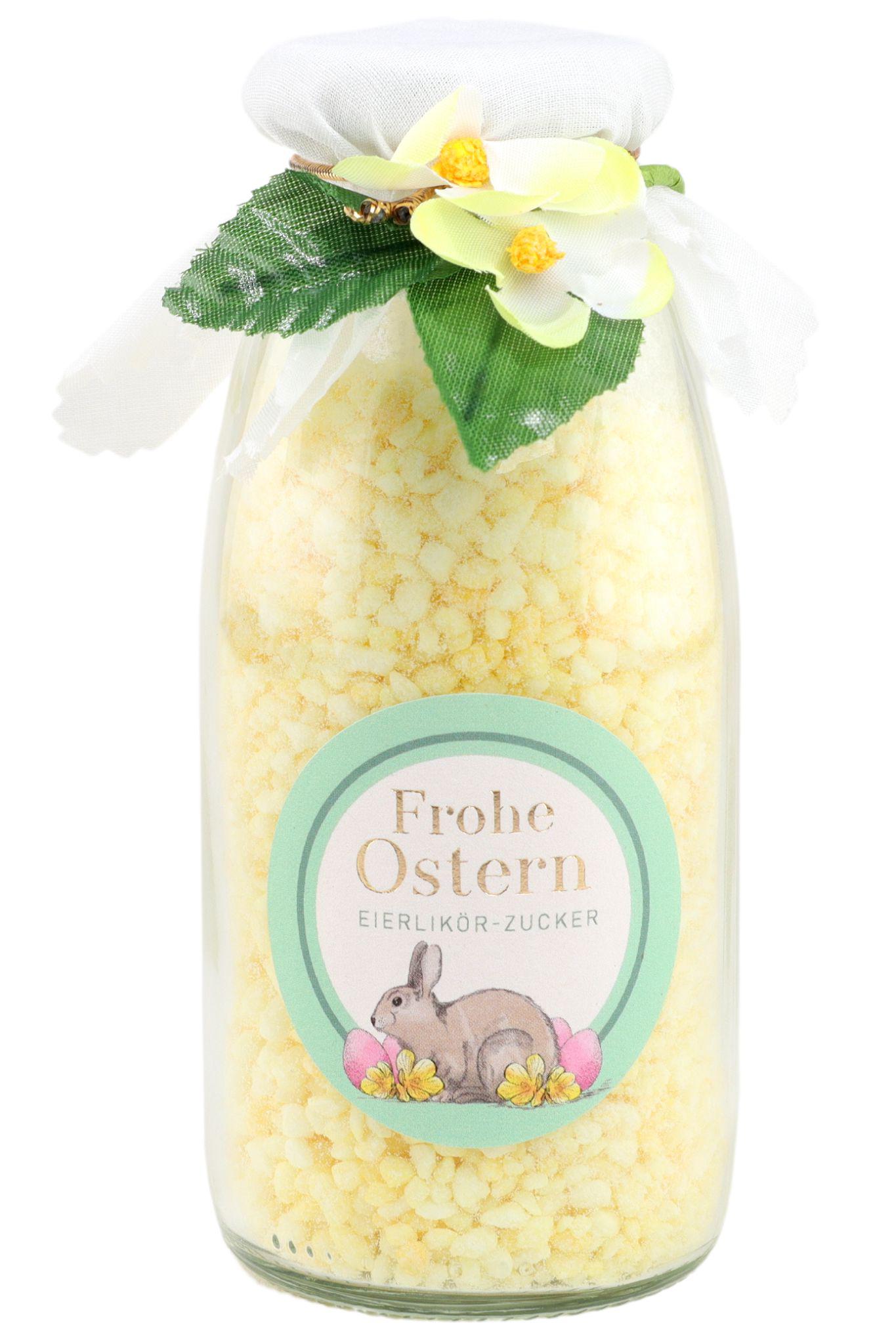 Oster-Knusperzucker mit Eierlikör: Entdecken Sie den Oster-Knusperzucker mit Eierlikör von L.W.C. Michelsen – eine exquisite...