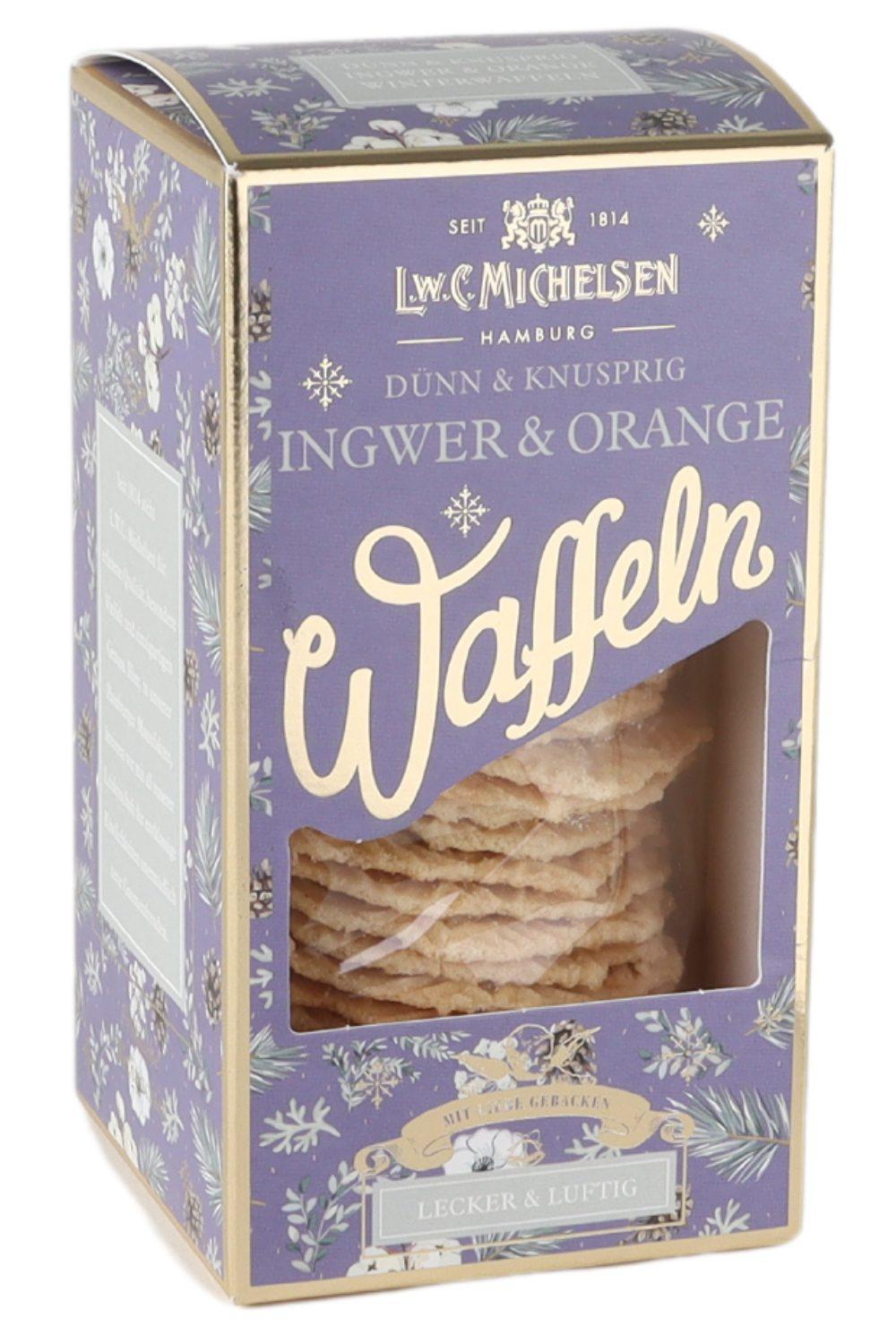 Winterwaffeln Ingwer und Orange: Tauchen Sie ein in die Welt der L.W.C. Michelsen Winterwaffeln mit Ingwer und Orange. Seit...
