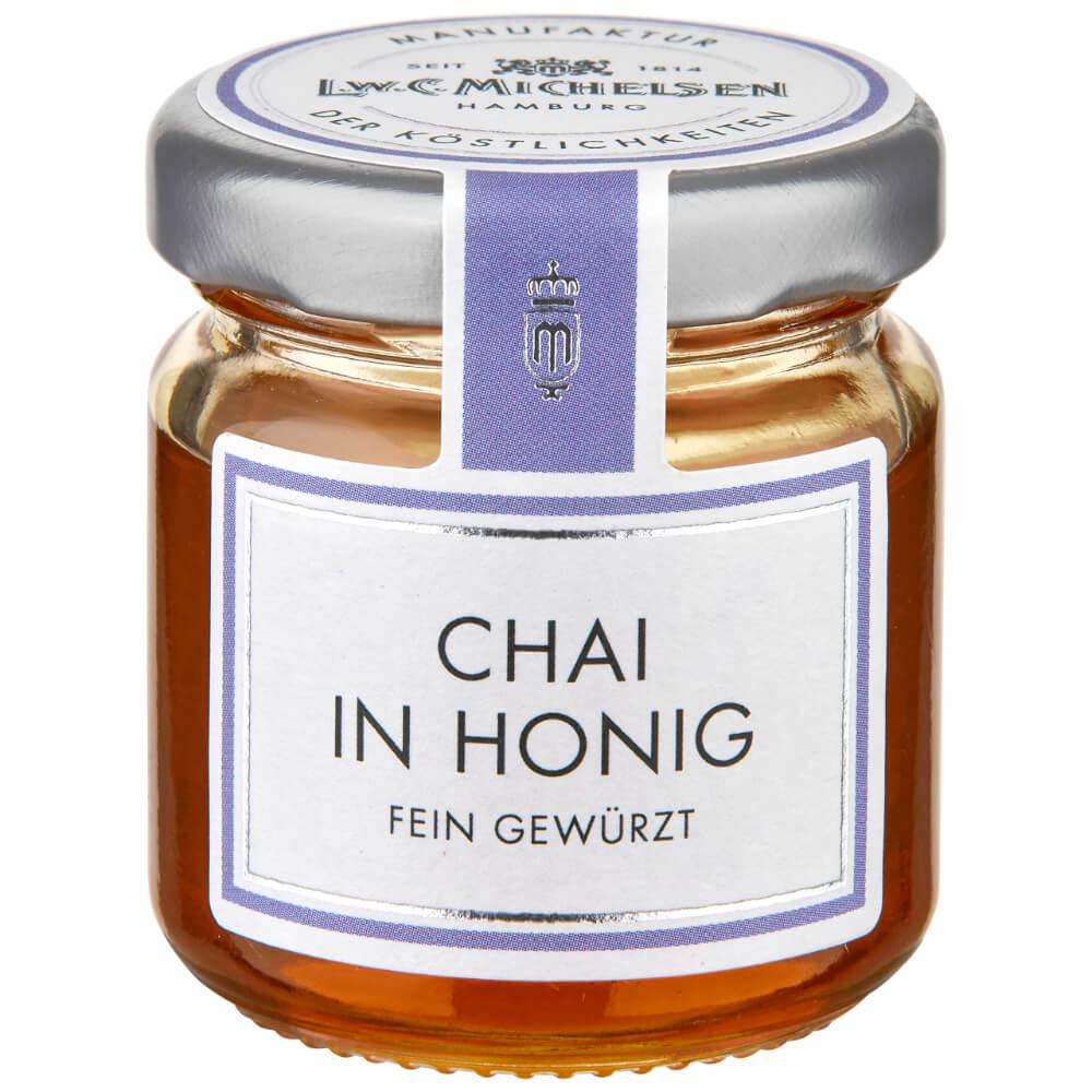 Chai in Honig -Mini-: Unser fein gewürzter Chai-Honig in der Mini-Variante ist ein wahres Geschmackserlebnis. Mit einer...