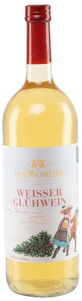 Weisser Glühwein 1 Liter: Unser Weißer Glühwein, ein trinkfertig gewürzter Winter-Klassiker, bringt festliche Stimmung...