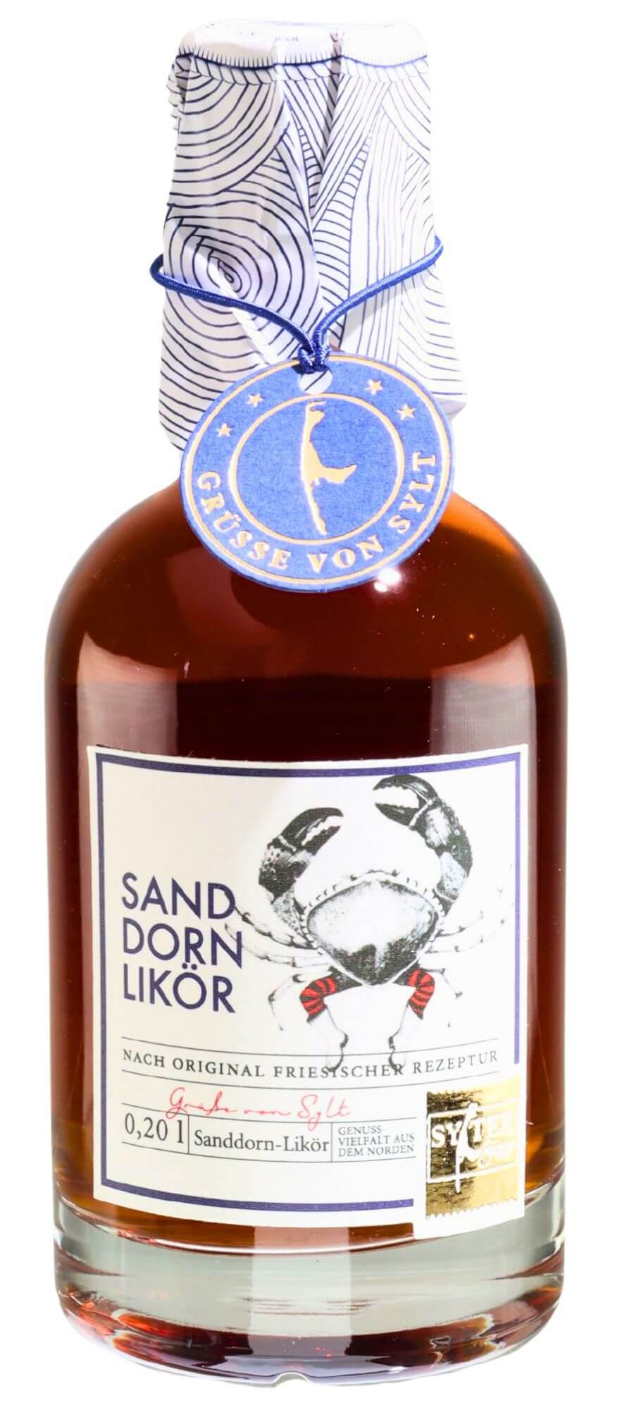 Sylter Süsse: Sanddorn-Likör -Apothekerflasche-: Entdecken Sie den einzigartigen Geschmack des Sylter Süsse Sanddornlikörs,...