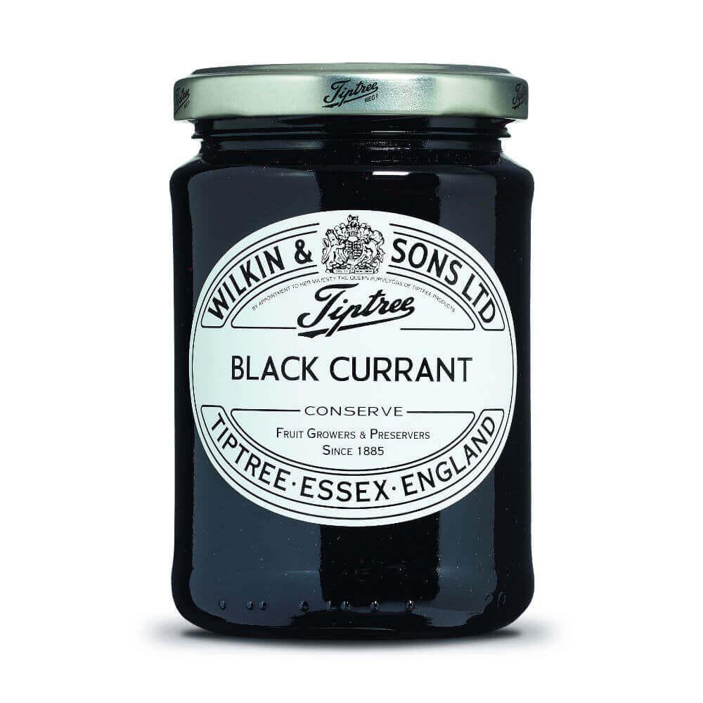 W&S Black Currant Conserve 340g Glas: Tauchen Sie ein in die Welt der  Black Currant Conserve, einer exquisiten Konfitüre...