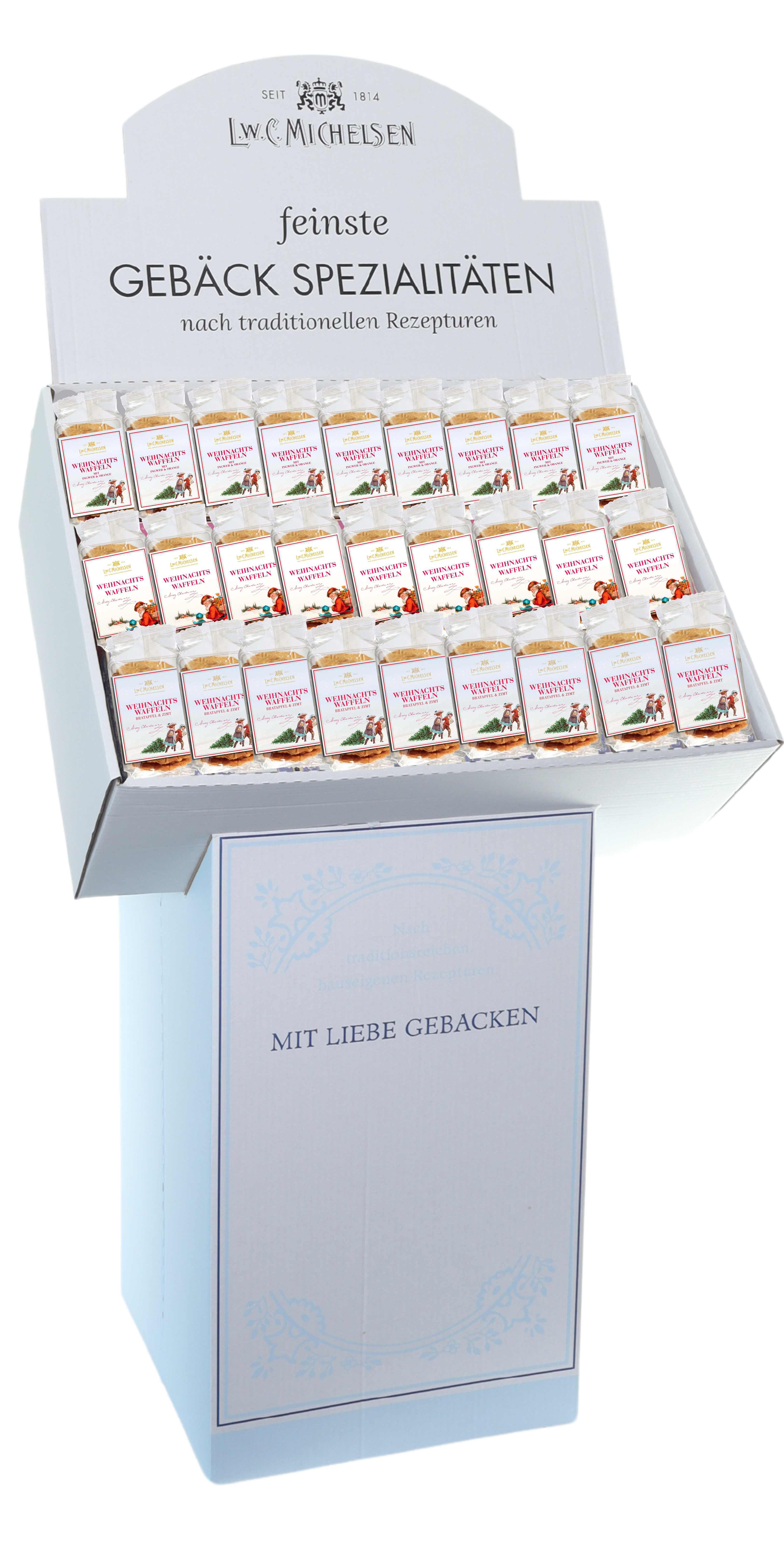 Display Winterwaffeln II: Tauchen Sie ein in die festliche Welt der L.W.C. Michelsen Winterwaffeln. Seit 1814 steht unser...