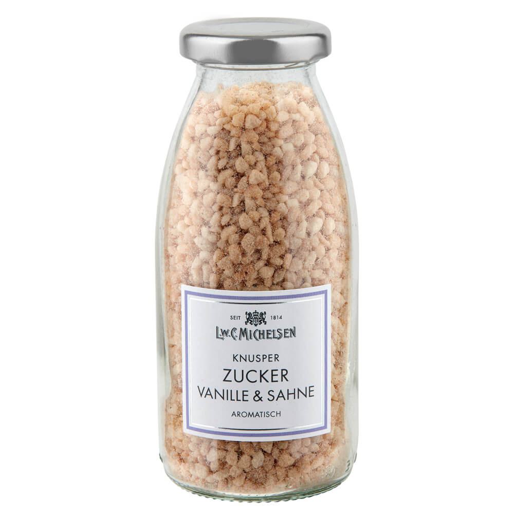 Knusper-Zucker Vanille-Sahne: Entdecken Sie unseren Knusper-Zucker Vanille-Sahne, eine wahre Delikatesse für Feinschmecker....