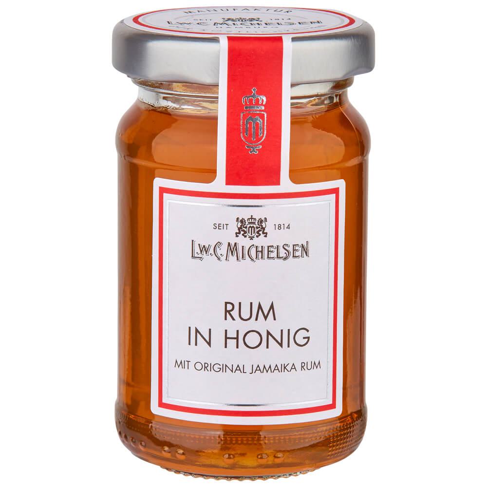 Rum in Honig: Tauchen Sie ein in die Welt des Genusses mit unserem feinen Honig, veredelt mit echtem Jamaika-Rum. Seit 1814...