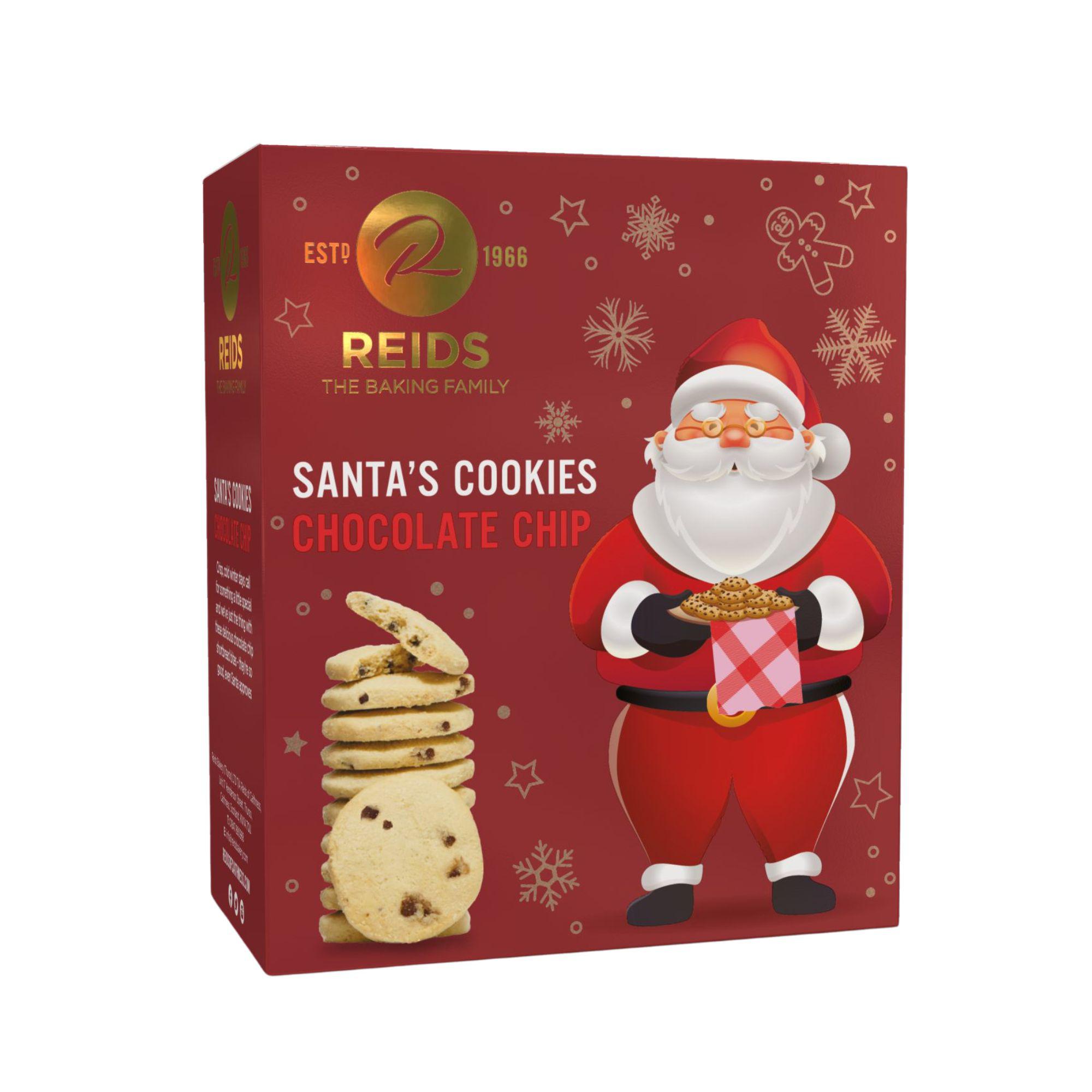 REIDS Christmas Santa's Cookies Chocolate Chip