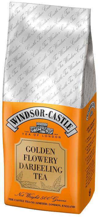 Windsor-Castle: Golden Flowery Darj.Tea 500g Tüte: Entdecken Sie den Windsor-Castle: Golden Flowery Darjeeling Tea, ein...