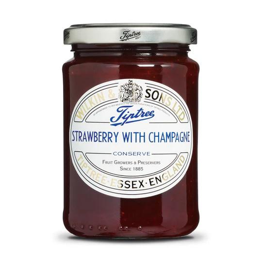 W&S Strawberry with Champagne Conserve 340g: Entdecken Sie die exquisite W&S Strawberry with Champagne Conserve 340g, eine...