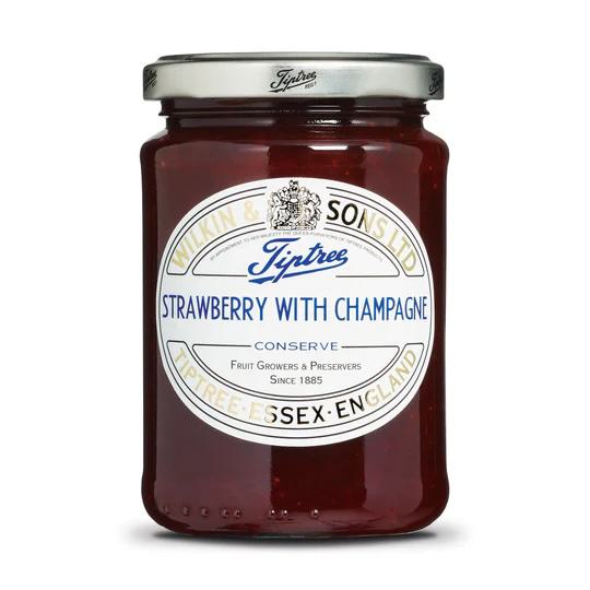 W&S Strawberry with Champagne Conserve 340g: Entdecken Sie die exquisite W&S Strawberry with Champagne Conserve 340g, eine...