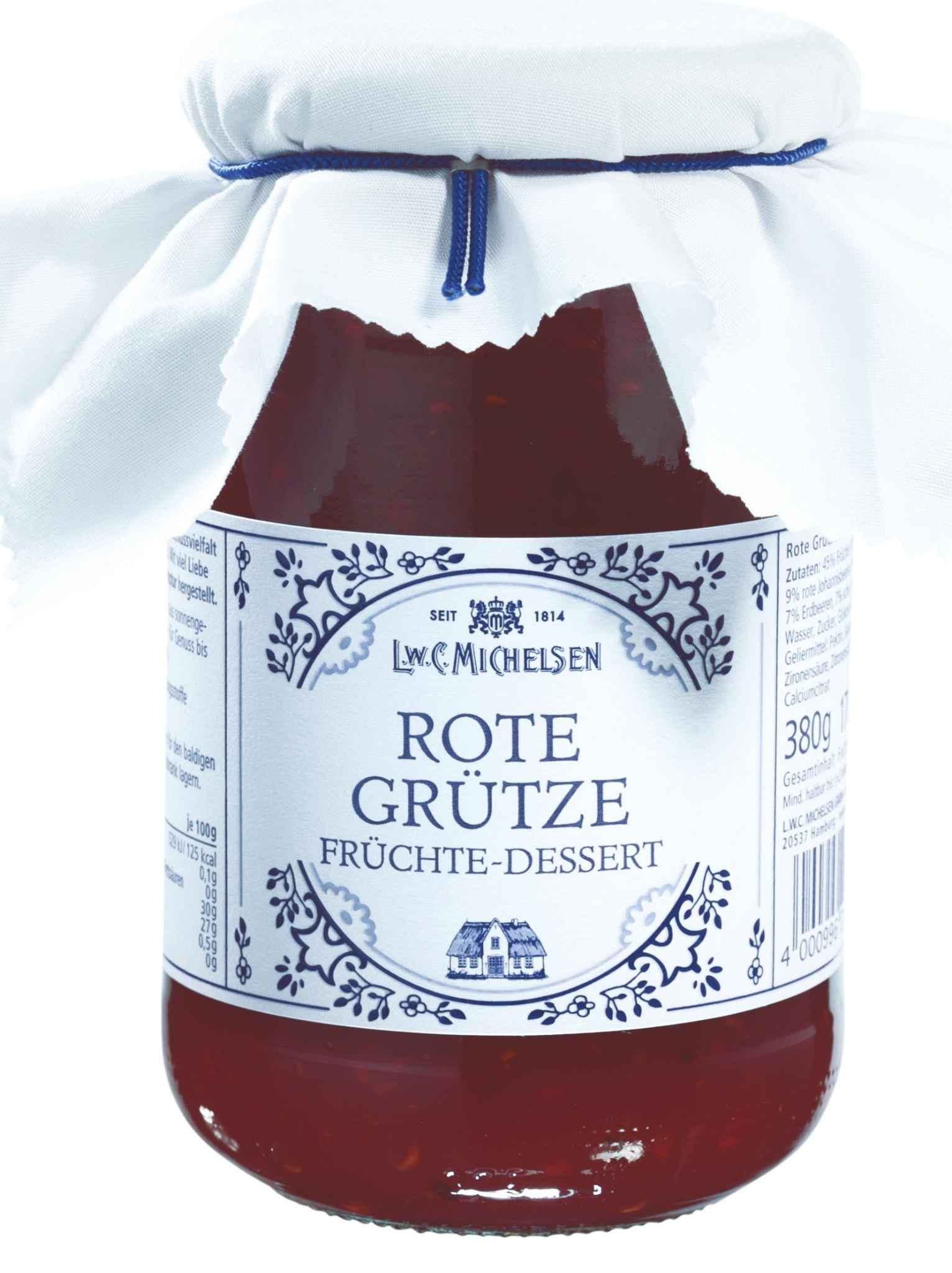 Landhaus Rote Grütze Früchte Dessert 380 g: Tauchen Sie ein in den exquisiten Geschmack unserer Landhaus Rote Grütze, einem...
