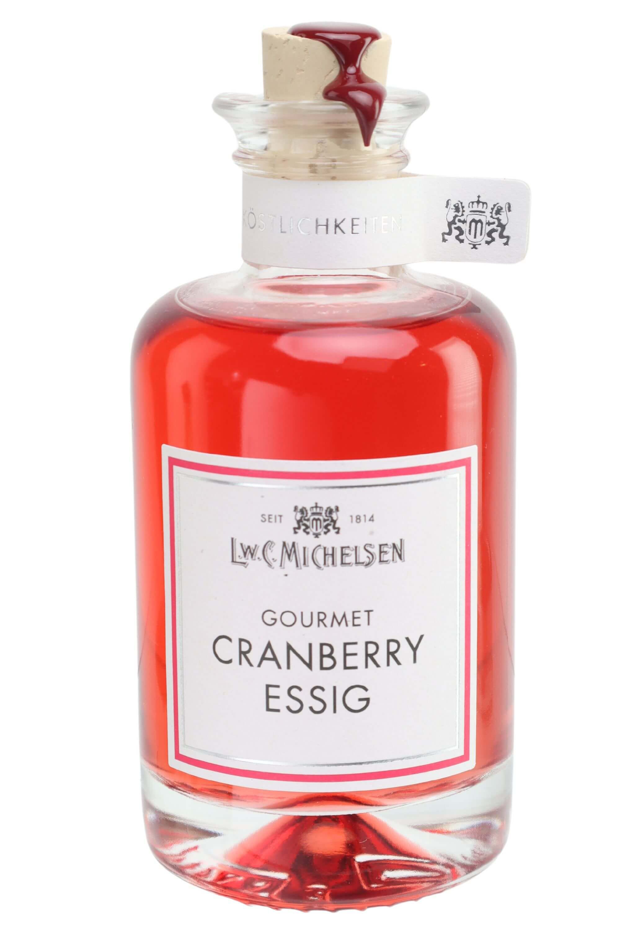 Essigzubereitung: Fruchtessig Cranberry: Tauchen Sie ein in die Welt des Genusses mit unserem Fruchtessig Cranberry. Seit...