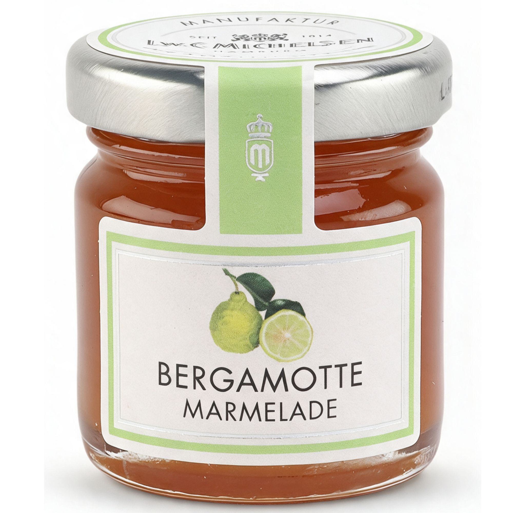 L.W.C. Michelsen Bergamotte Marmelade im Mini-Glas