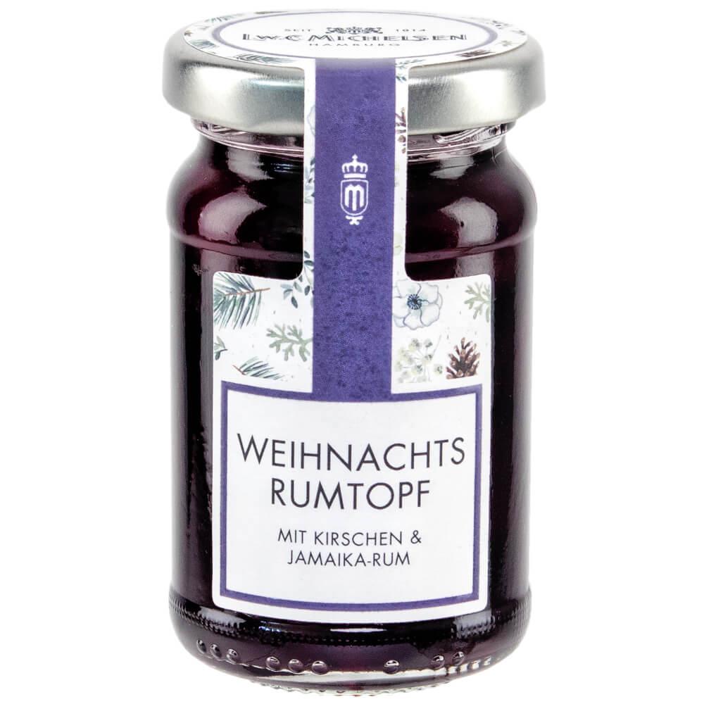 Weihnachts-Rumtopf mit Kirschen: Tauchen Sie ein in die festliche Stimmung mit unserem Weihnachts-Rumtopf mit Kirschen,...