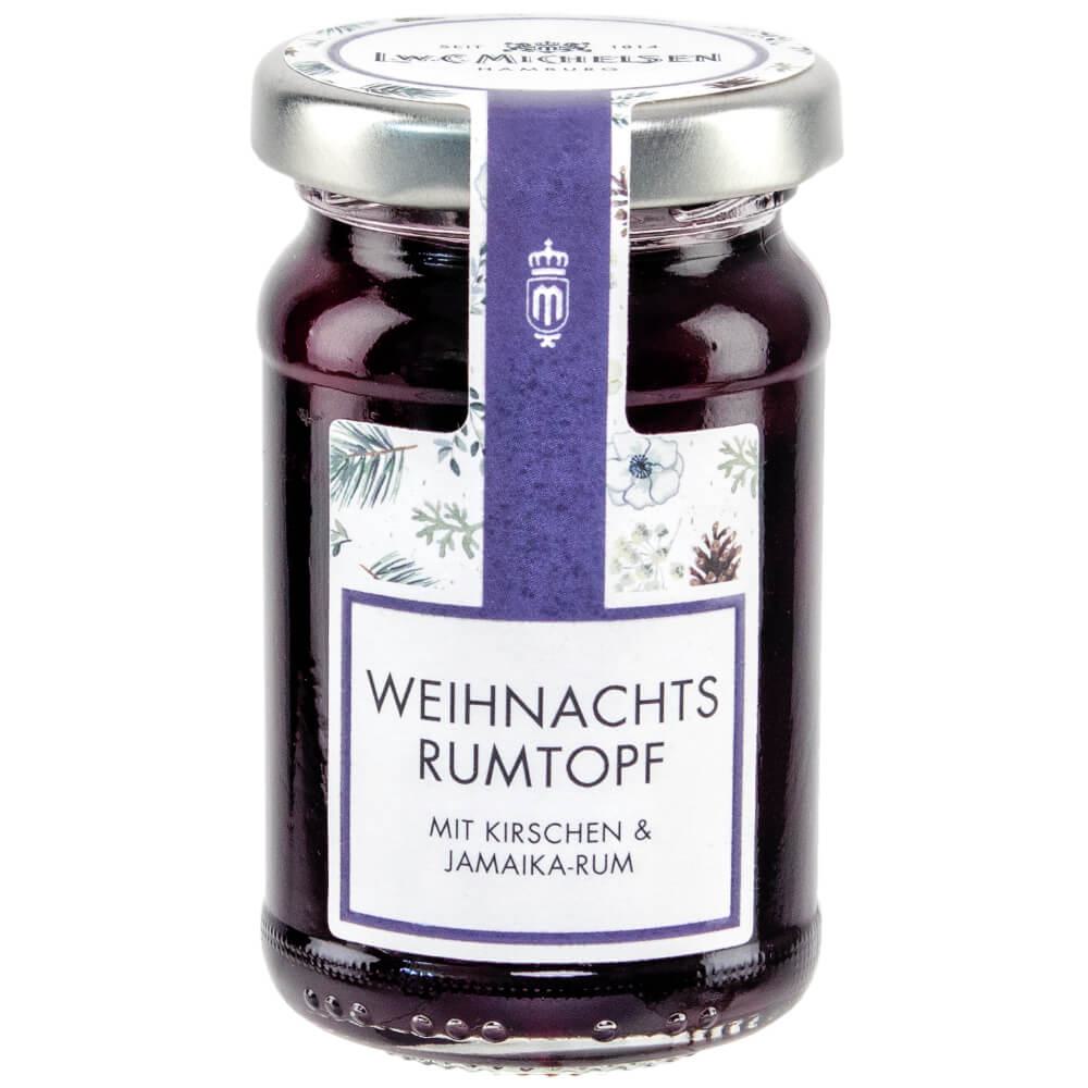 Weihnachts-Rumtopf mit Kirschen: Tauchen Sie ein in die festliche Stimmung mit unserem Weihnachts-Rumtopf mit Kirschen,...