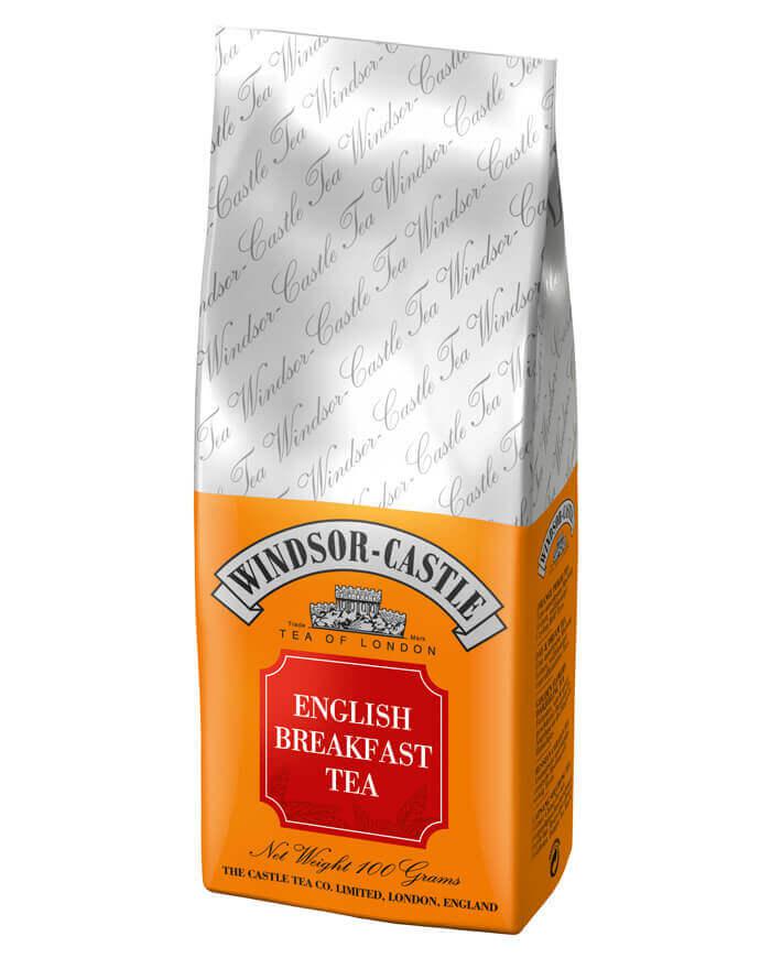 Windsor-Castle: English Breakfast Tea 100g Tüte: Entdecken Sie den Windsor-Castle English Breakfast Tea, eine exquisite...