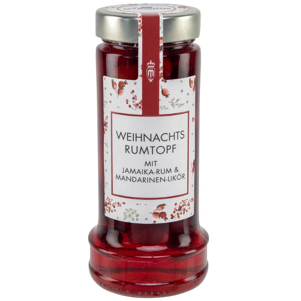 Weihnachts-Rumtopf mit Mandarinenlikör : Tauchen Sie ein in die festliche Welt des L.W.C. Michelsen Weihnachts-Rumtopfs mit...