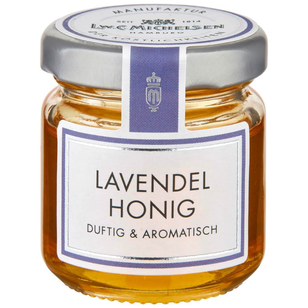 Lavendel-Honig -Mini-: Tauchen Sie ein in die Welt des Lavendel-Honigs von L.W.C. Michelsen, einem wahren Meisterwerk der...