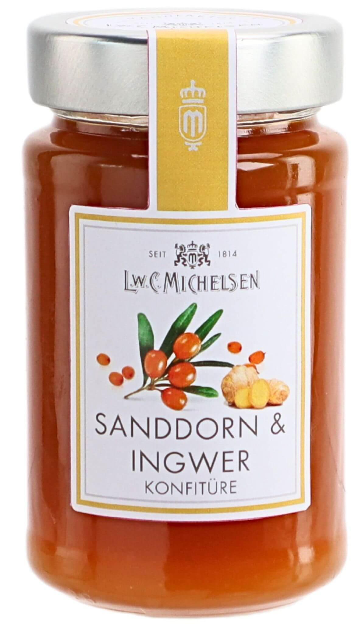 Sanddorn & Ingwer Konfitüre Extra: Tauchen Sie ein in ein unvergleichliches Geschmackserlebnis mit unserer „Sanddorn &...
