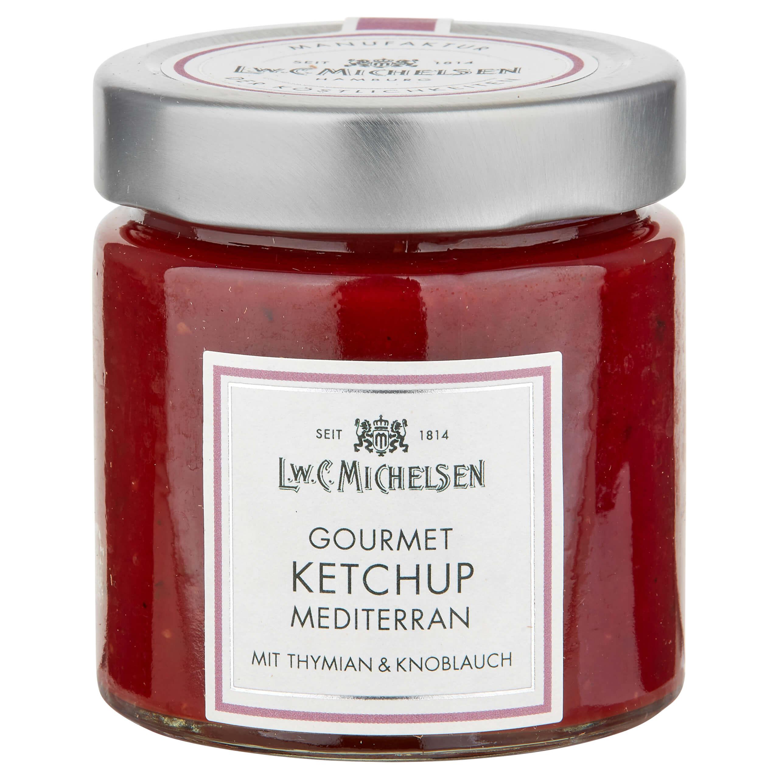 Gourmet-Ketchup Thymian & Knoblauch: Unser Gourmet-Ketchup Thymian & Knoblauch ist ein wahres Highlight für Feinschmecker....