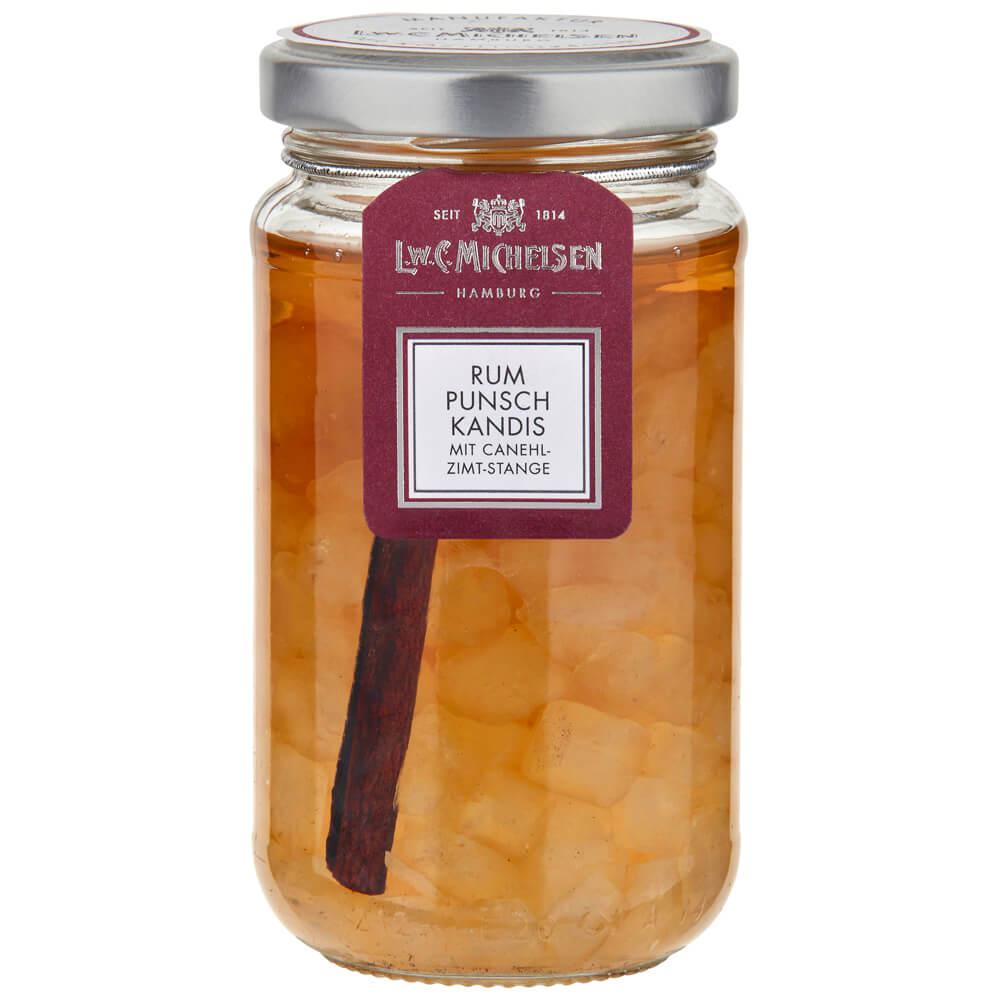 Punschkandis mit Zimt-Stange -Anhänger-: Unser L.W.C. Michelsen Rum-Kandis mit Punschgewürzen und Zimt-Stange ist ein wahres...
