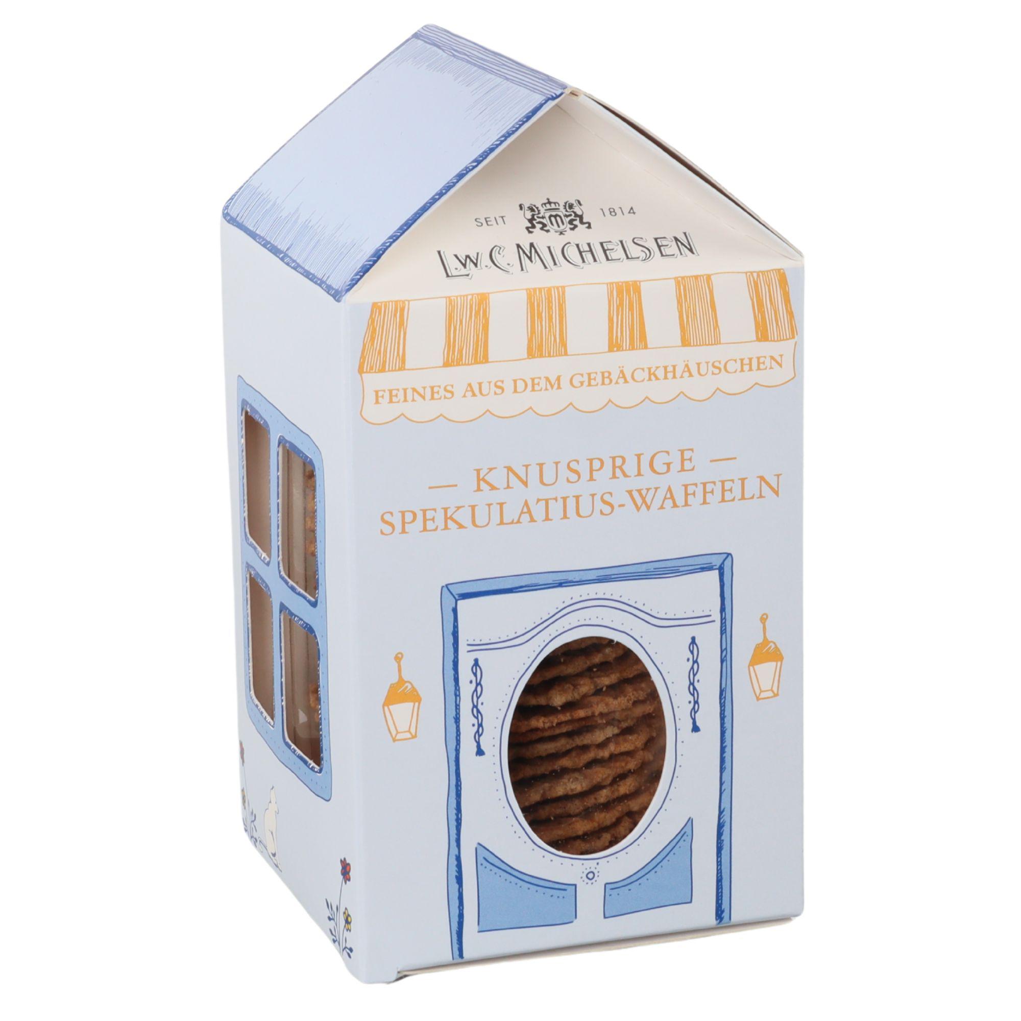 Gebäckhäuschen mit Spekulatius