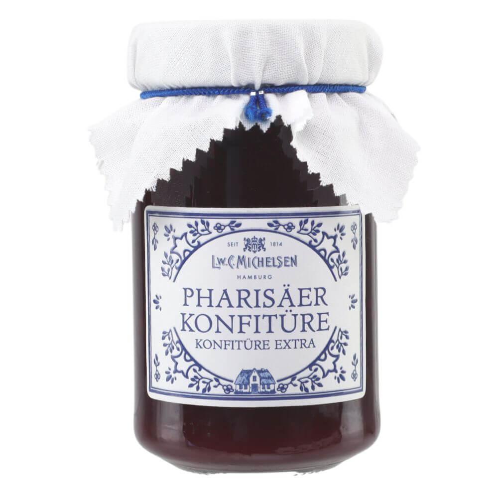 Landhaus Pharisäer Konfitüre Extra: Unsere Landhaus Pharisäer Konfitüre ist ein wahres Meisterwerk der Feinkostkunst....