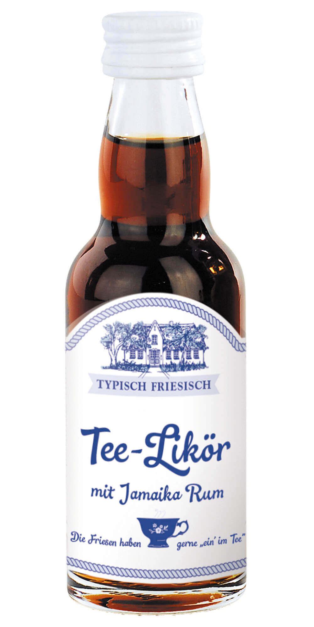 Tee & Rum-Likör  -mini-: Entdecken Sie den exquisiten Tee & Rum-Likör -mini- aus der traditionsreichen L.W.C. Michelsen...