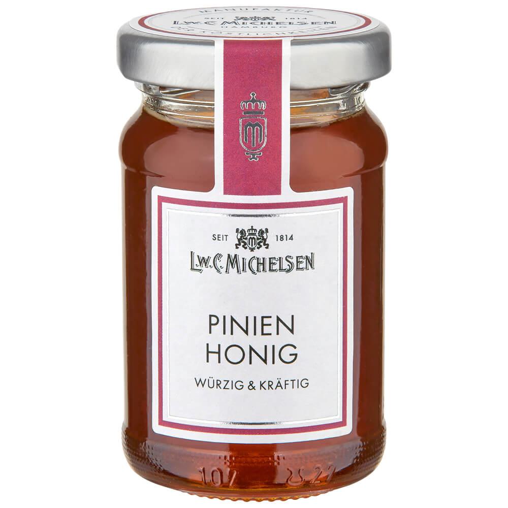 Pinien-Honig: Tauchen Sie ein in die Welt des Pinien-Honigs von L.W.C. Michelsen, einem wahren Schatz für Feinschmecker....