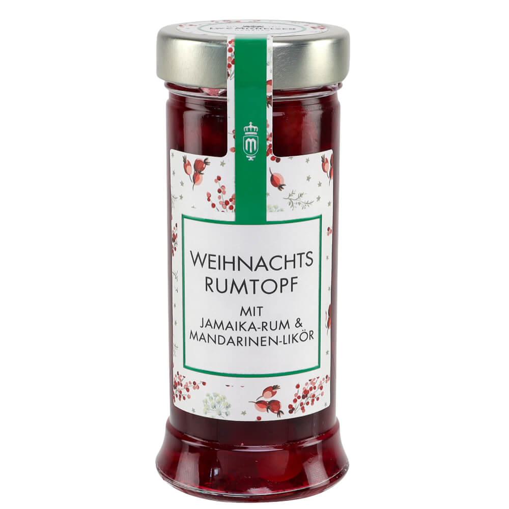 Weihnachts-Rumtopf mit Mandarinenlikör (Manu-Glas): Der Weihnachts-Rumtopf mit Mandarinenlikör von L.W.C. Michelsen ist ein...
