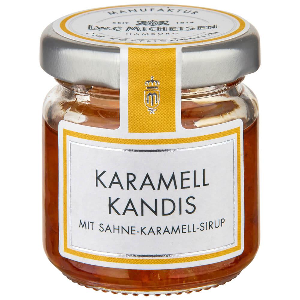 Karamell-Kandis -Mini-: Tauchen Sie ein in die Welt des Genusses mit unserem Karamell-Kandis -Mini-. Seit 1814 steht unser...
