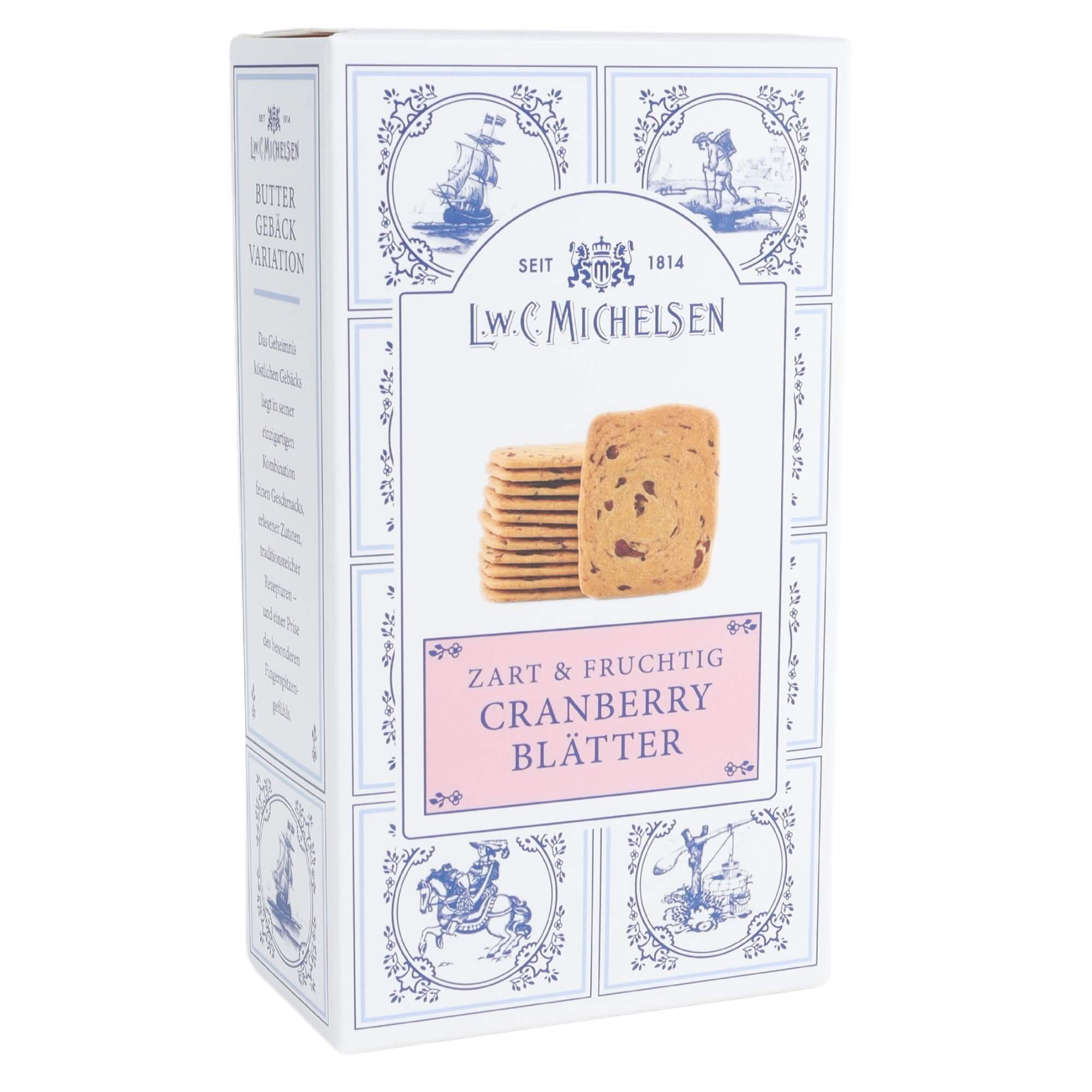 Cranberry-Butter-Blätter: Unsere Cranberry-Butter-Blätter sind ein wahres Meisterwerk der Backkunst. Diese extra dünnen...