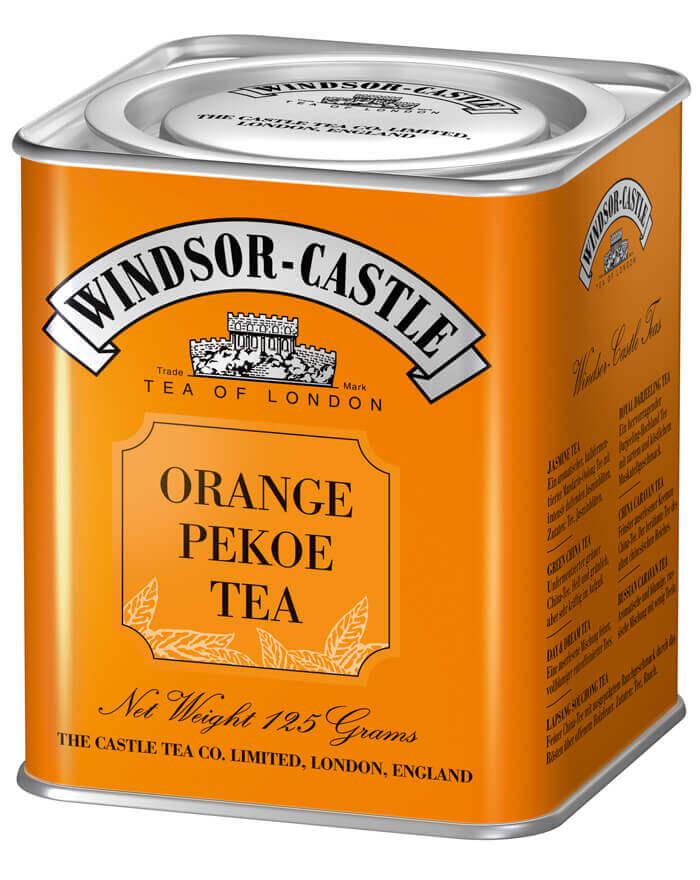 Windsor-Castle: Orange Pekoe Tea 125g Dose : Windsor-Castle: Orange Pekoe Tea 125g DoseTauchen Sie ein in die Welt des...