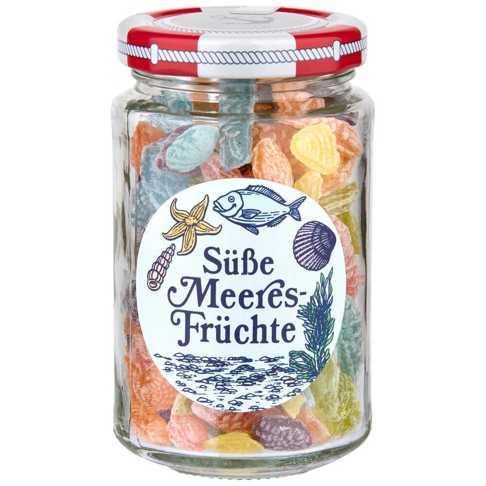 Süße Meeresfrüchte: Tauchen Sie ein in den unverwechselbaren Geschmack unserer bunt gemischten Frucht-Bonbons, die mit...