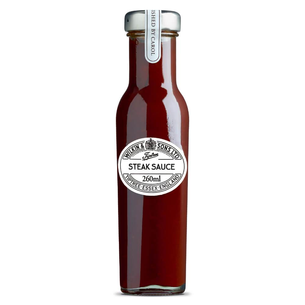 W&S Sauce Steak 260ml Flasche: Entdecken Sie die exquisite W&S Steak Sauce in der 260ml Flasche, die mit ihrem leichten...