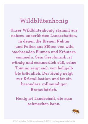 Wildblüten-Honig: Blumig und kräftig, mit komplexen Aromen
