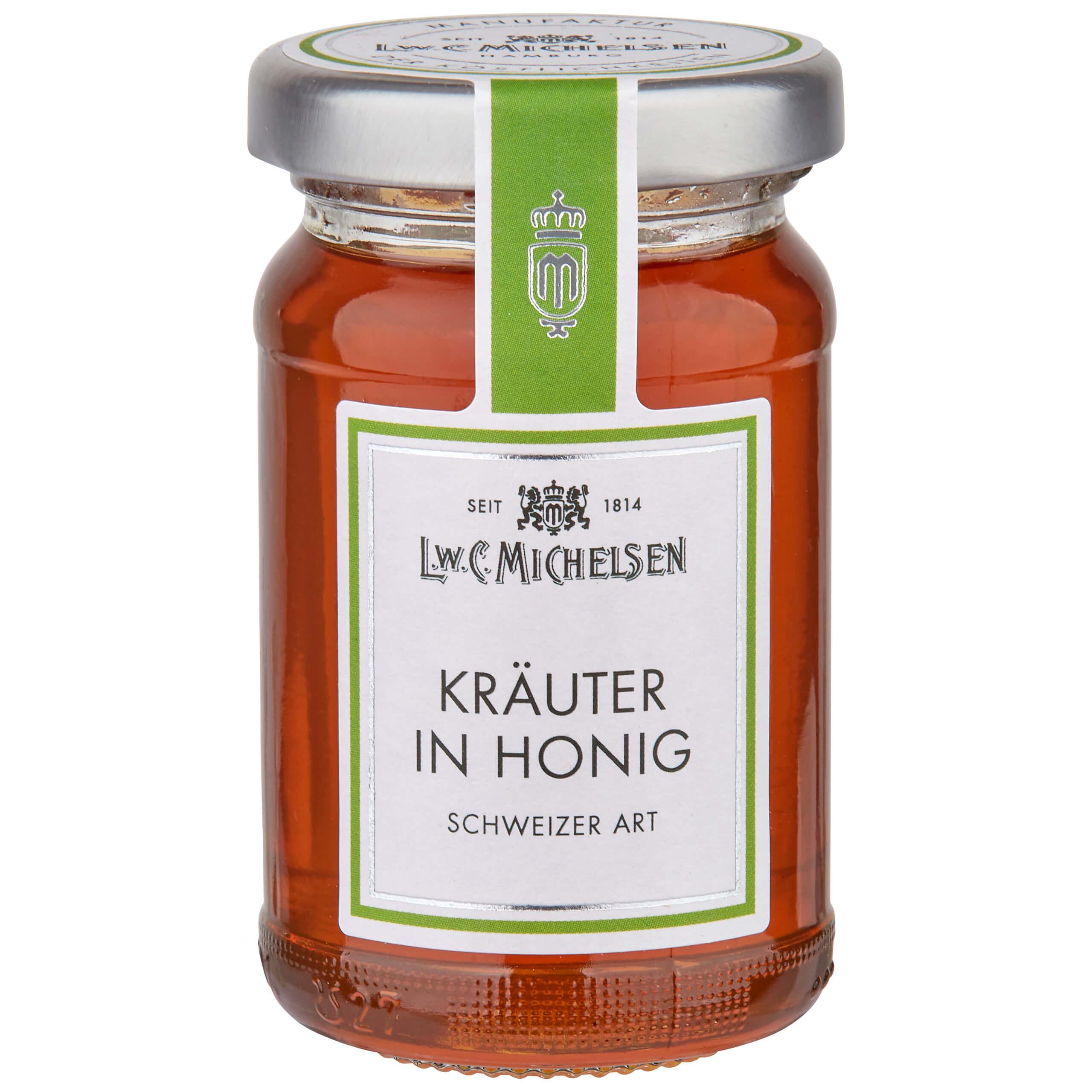 Kräuter in Honig: Unser Kräuter in Honig ist ein wahres Meisterwerk der Feinkostkunst. Seit 1814 steht unser Unternehmen für...