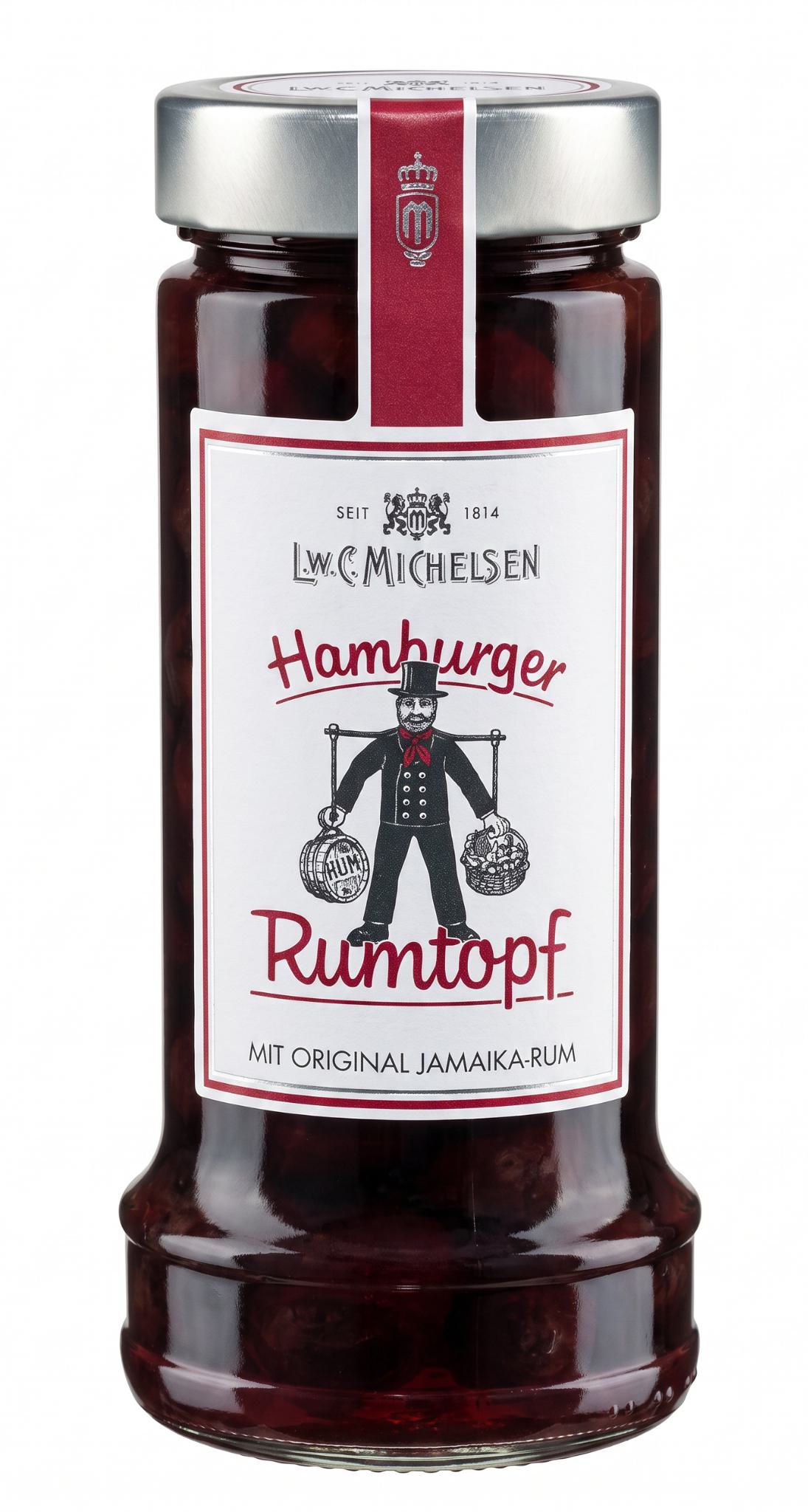 Hamburger Rumtopf -gross-: Tauchen Sie ein in die Welt des Hamburger Rumtopfs, einer exquisiten Kreation aus echtem...