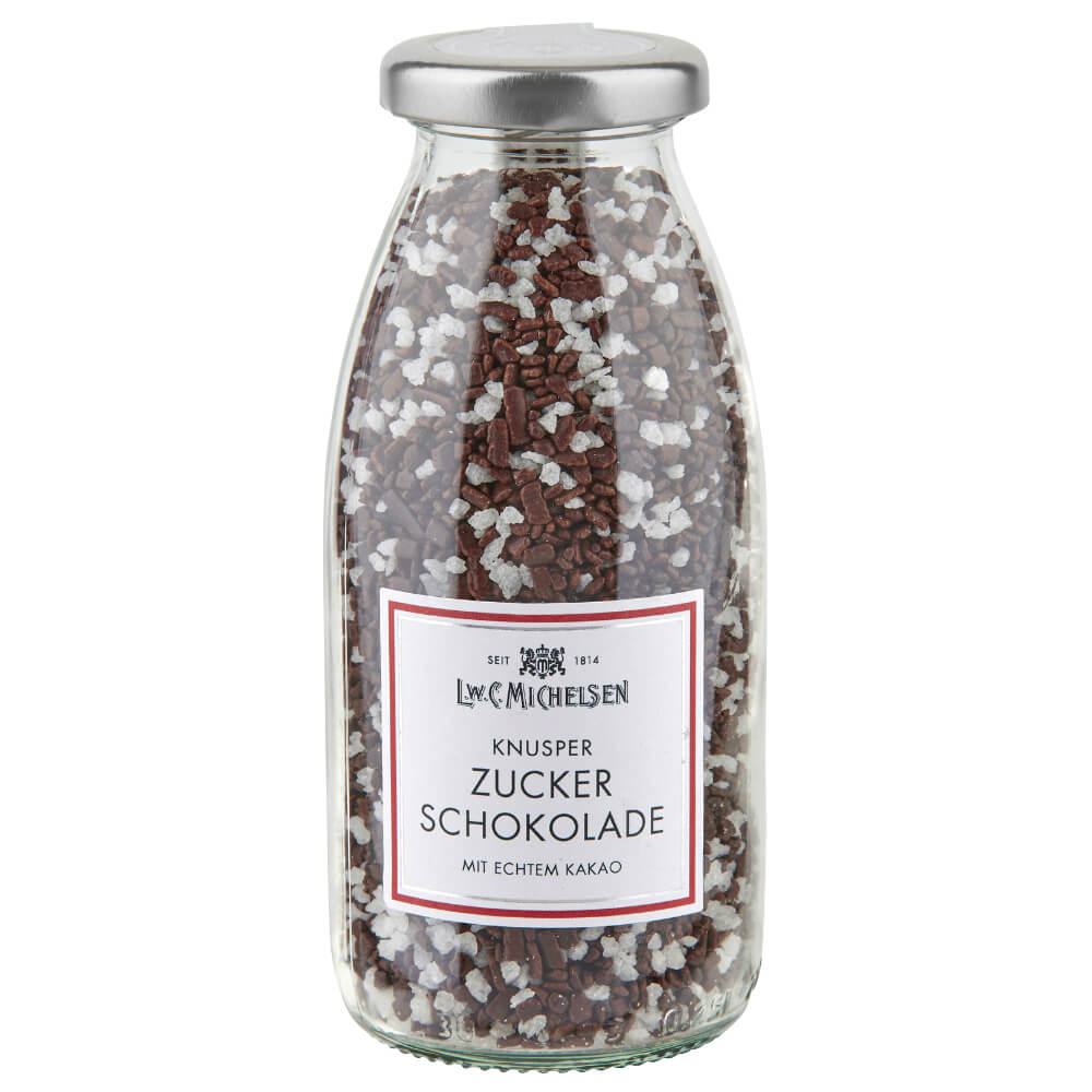 Knusper-Zucker Schokolade: Entdecken Sie die exquisite Knusper-Zucker Schokolade von L.W.C. Michelsen, einem...