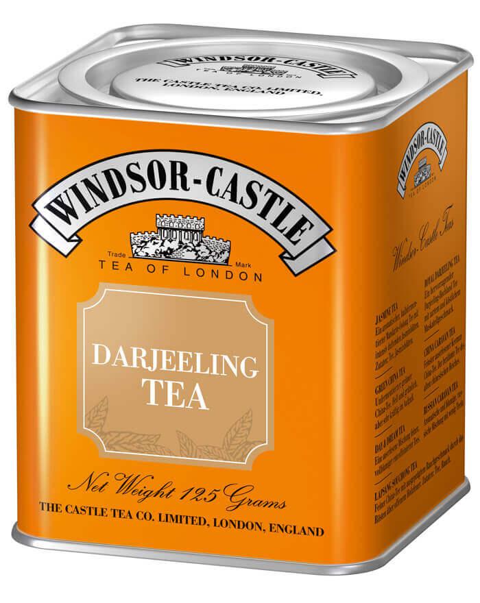 Windsor-Castle: Darjeeling Tea 125g Dose: Entdecken Sie den Windsor-Castle Darjeeling Tea in der 125g Dose – ein wahrer...