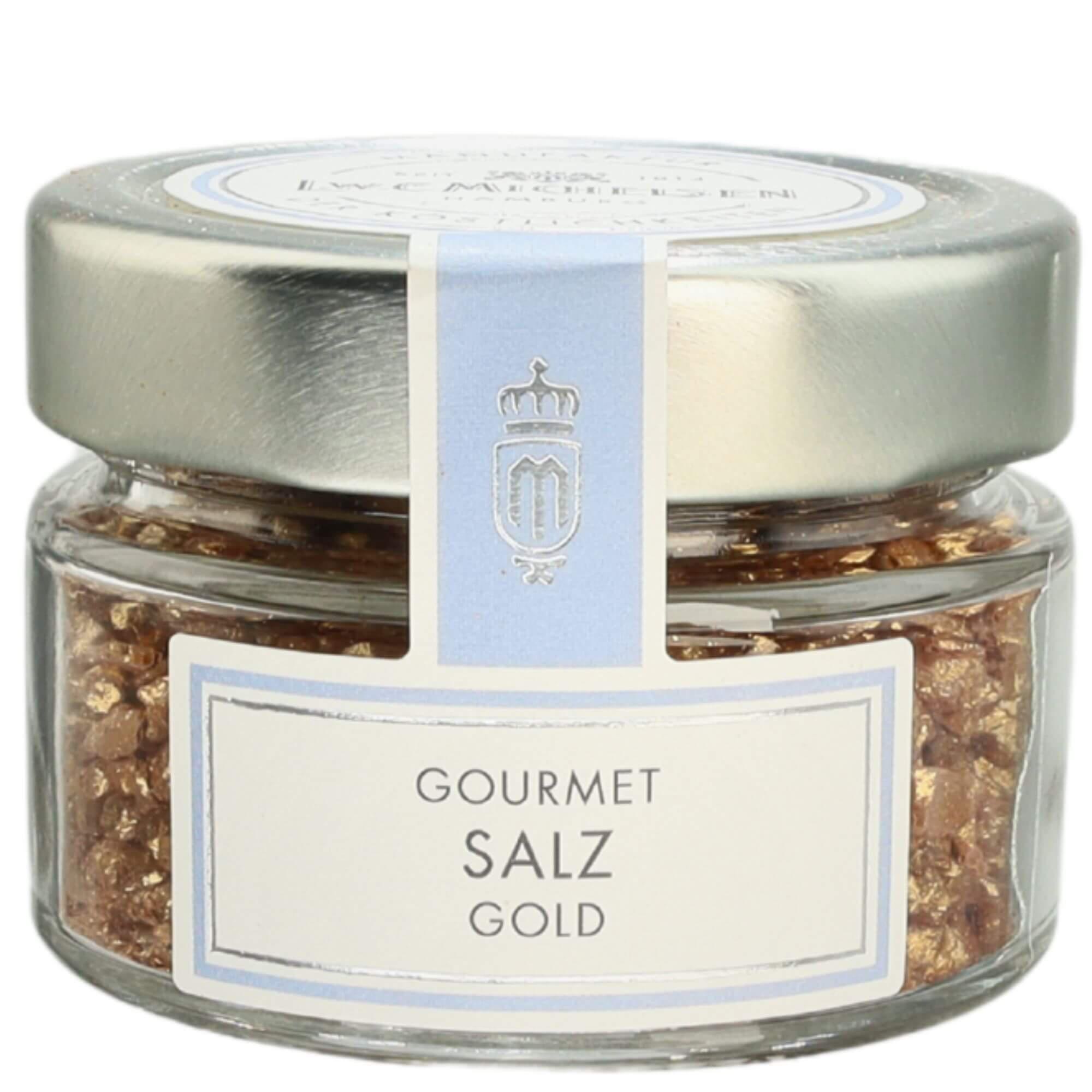 Gourmet-Salz GOLD: Entdecken Sie das Gourmet-Salz GOLD von L.W.C. Michelsen, ein wahres Juwel in Ihrer Küche. Seit 1814...