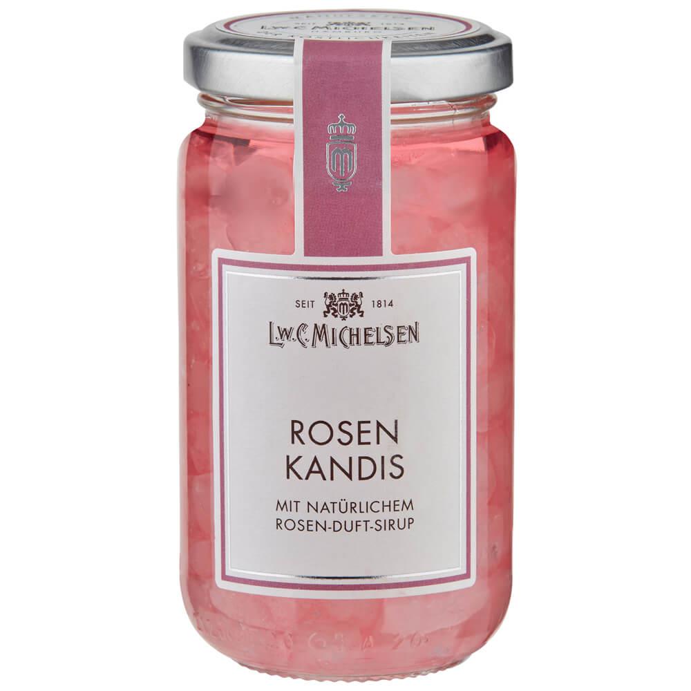 Rosen-Kandis : Tauchen Sie ein in die Welt des Genusses mit unserem Rosen-Kandis. Diese feinen, weißen Zuckerkristalle, die...
