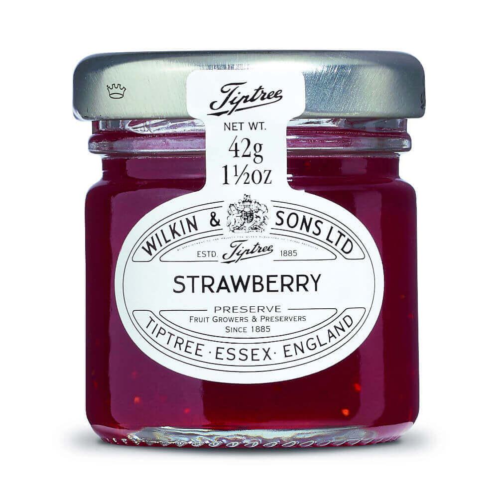 W&S Strawberry Conserve 42g Glas: Unsere W&S Strawberry Conserve im 42g Glas ist ein wahres Meisterwerk der Feinkostkunst....