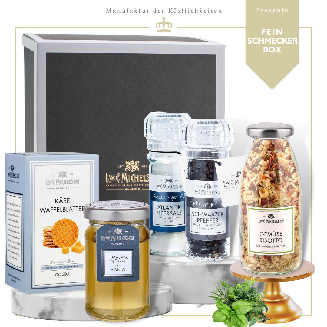 Feinschmecker - Geschenkbox: Gourmet-Highlights für besondere Genießer
