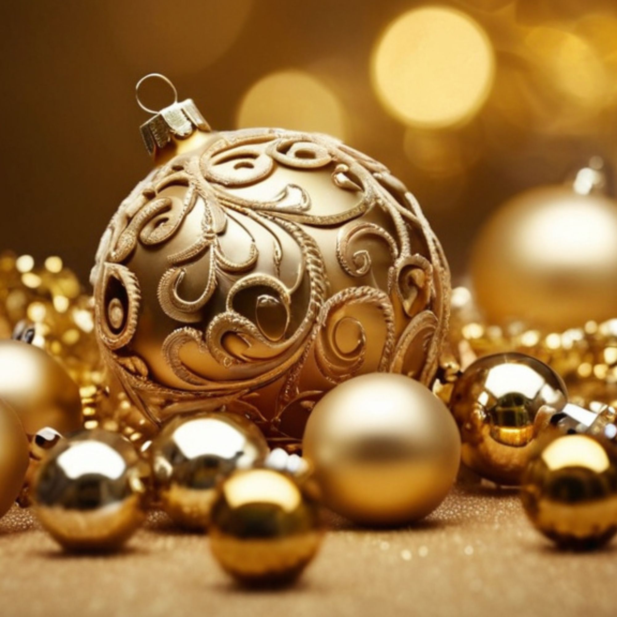 Weihnachts-Gold-Zucker