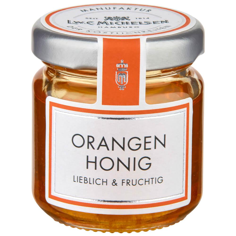 Orangenblüten-Honig -Mini- : Tauchen Sie ein in die Welt des Orangenblüten-Honigs von L.W.C. Michelsen. Seit 1814 steht...