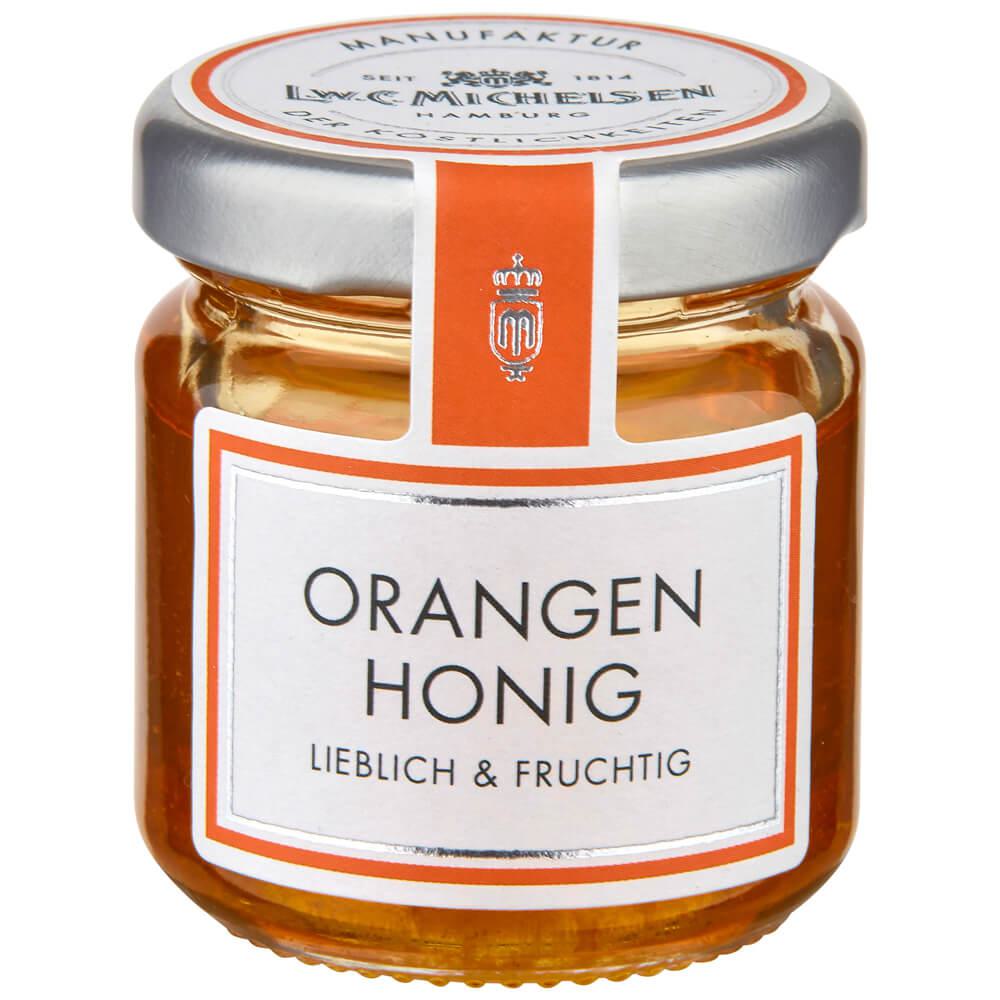 Orangenblüten-Honig -Mini- : Tauchen Sie ein in die Welt des Orangenblüten-Honigs von L.W.C. Michelsen. Seit 1814 steht...