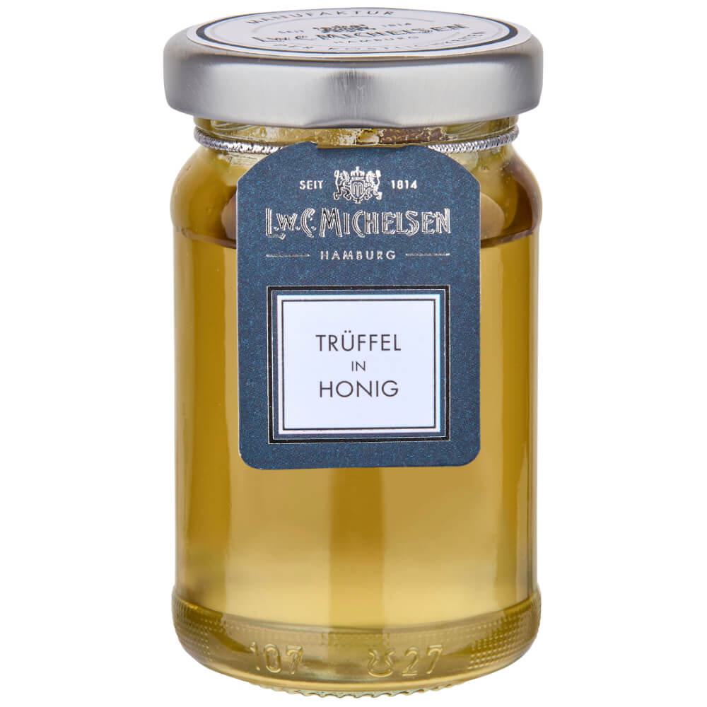 Trüffel in Honig -klein-: Tauchen Sie ein in die Welt des Genusses mit unserem exquisiten Trüffel in Honig. Seit 1814 steht...