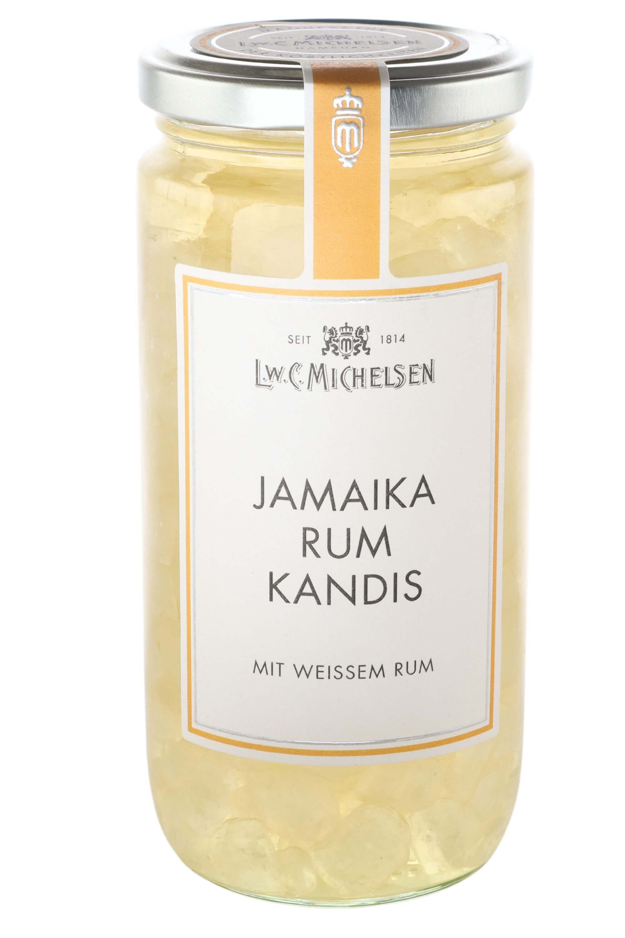 Rum-Kandis Gold -gross-: Unser L.W.C. Michelsen weißer Kandis mit hellem Jamaika-Rum ist ein wahres Juwel für alle, die...