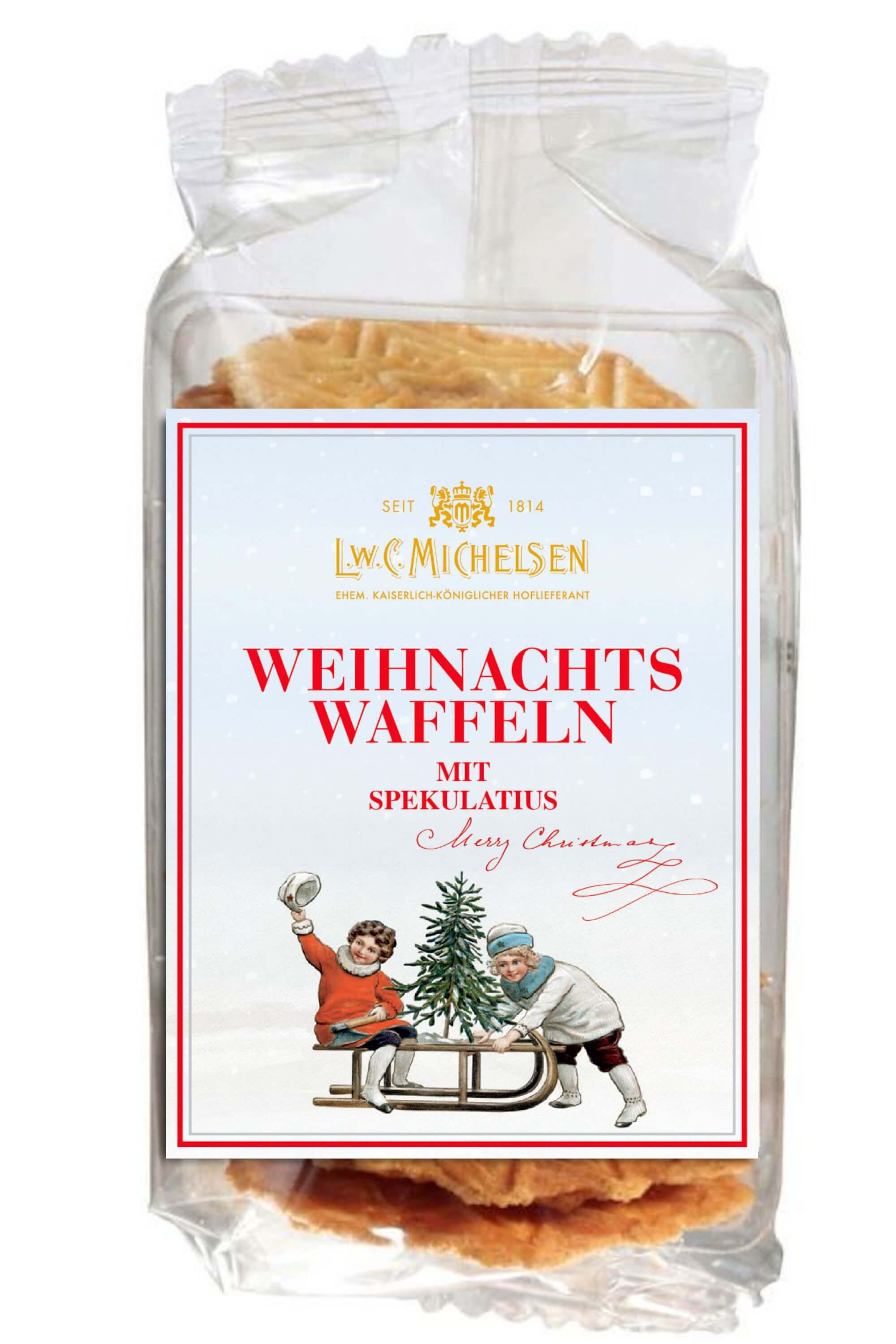 Weihnachts Zuckerbäcker-Waffeln mit Spekulatiusgewürzen: Tauchen Sie ein in die festliche Welt von L.W.C. Michelsen mit...
