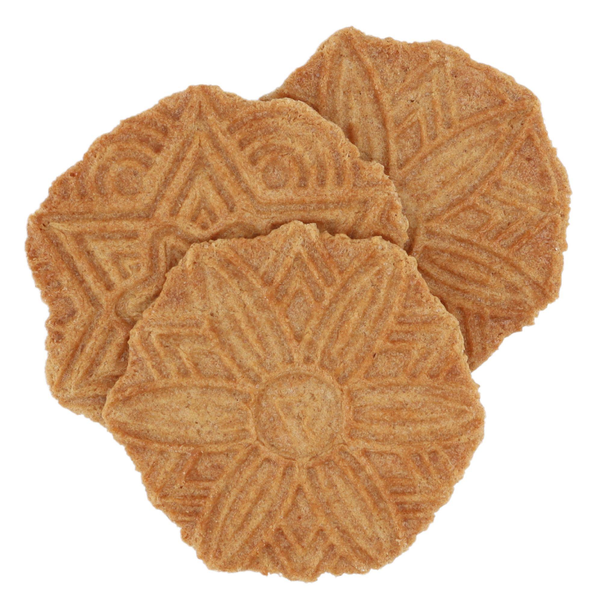 Gebäckhäuschen: Winterwaffeln Spekulatius